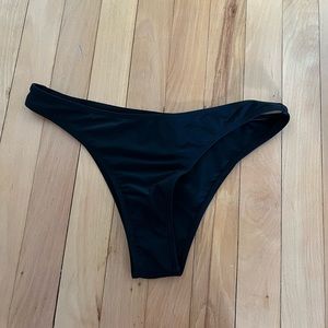 NWOT Black Bathing Suit Bottom